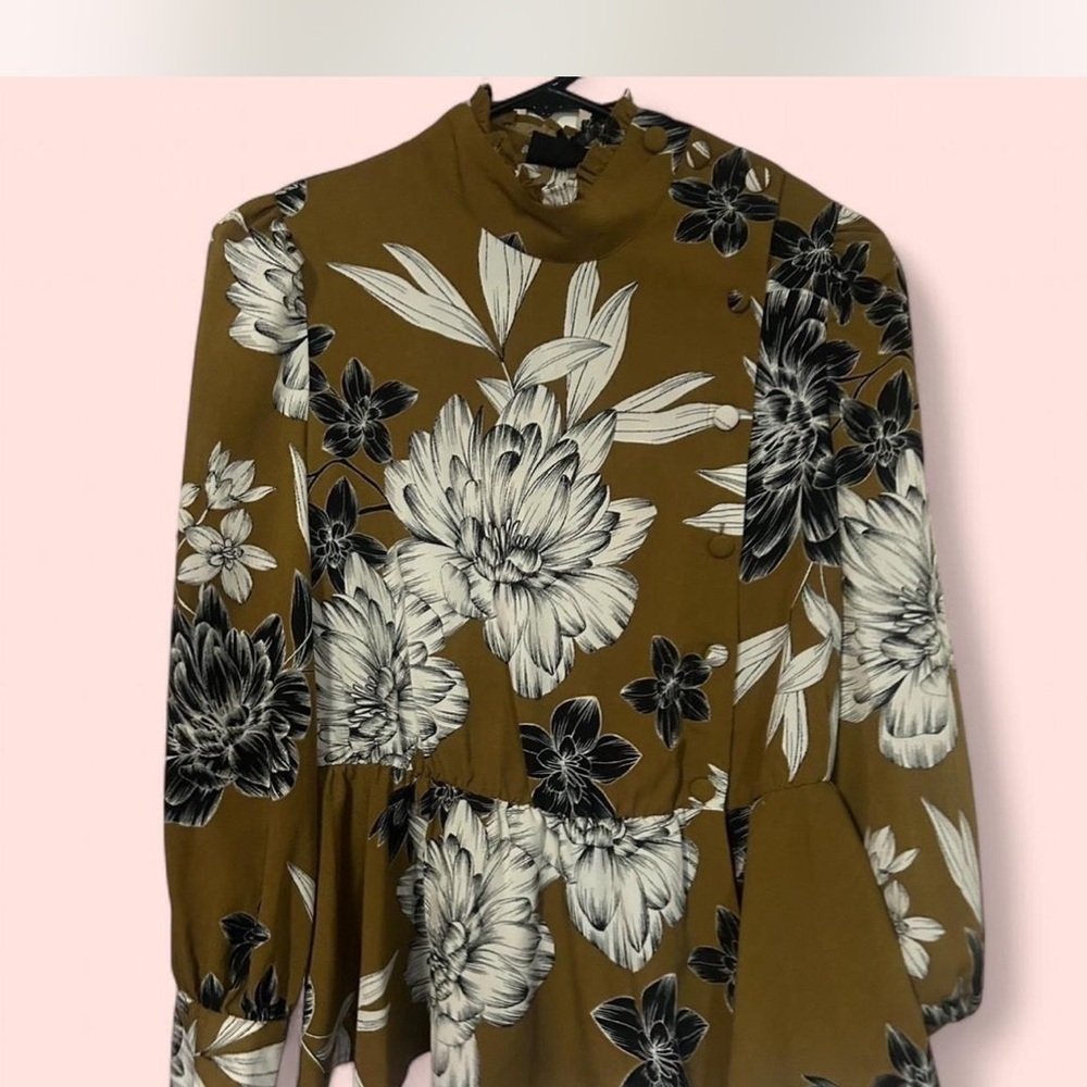 Floral Print Women's Top